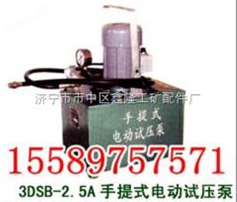 元旦特卖3DSB-2.5A电动试压泵